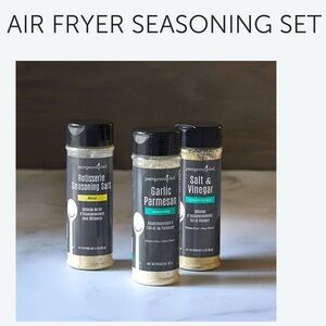 Pampered Chef Flavor Trio Seasoning Set (Air Fryer Bundle)